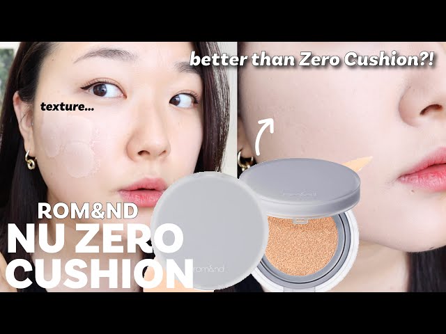 2023 NEW! Romand Bare Water Cushion Review & Mask Test