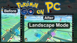 Pokemon Go PC Landscape Mode 2020 screenshot 4
