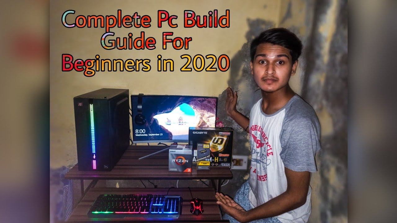 Complete Gaming PC Setup Under 30,000₹🔥with Curved Gaming Monitor in 2020 PC Guide for