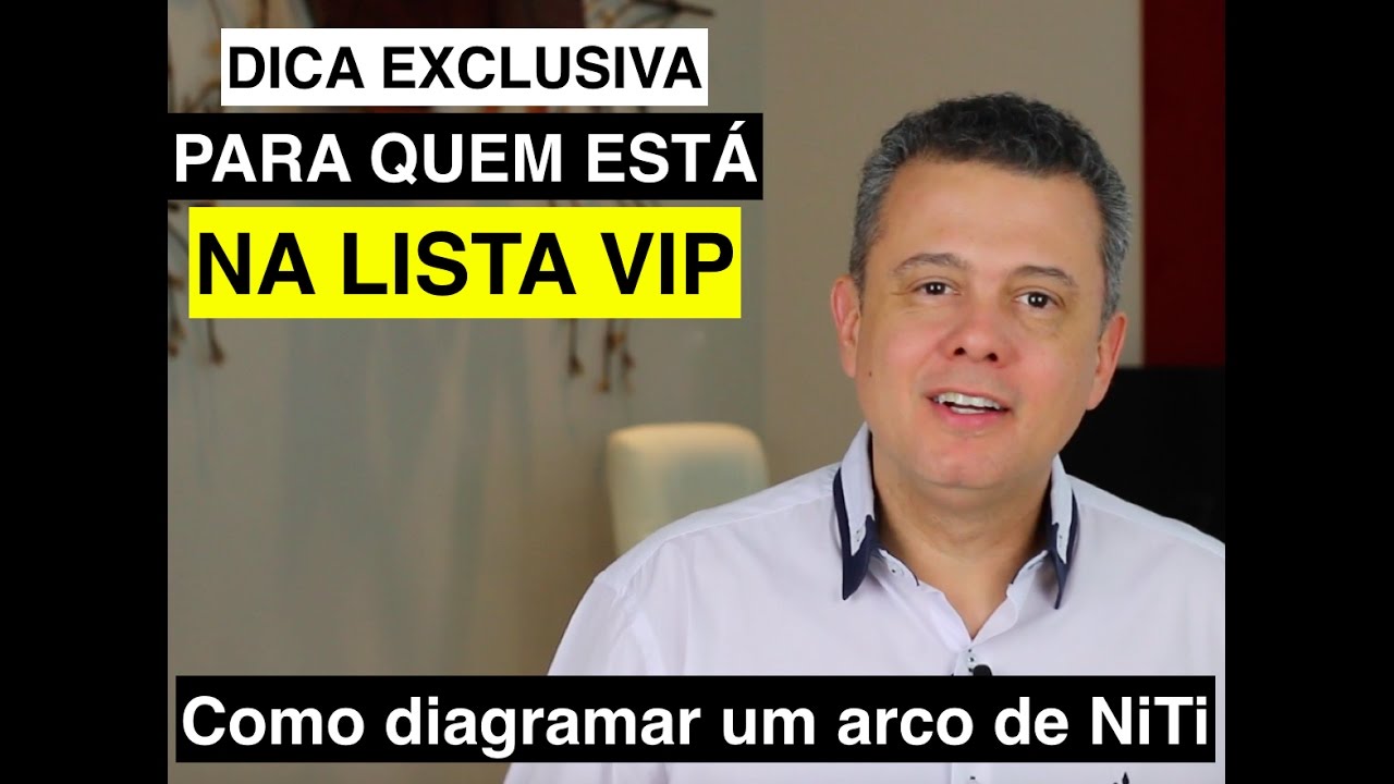 Como coordenar os arcos de NiTi e fazer diagramas sem modelos