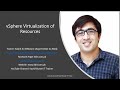 vSphere Virtualization of Resources