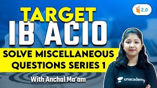 10:30 AM - IB ACIO 2021 | Solve English Miscellaneous Questions Series with Anchal Singh screenshot 3