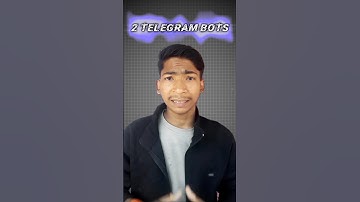 2 Amazing Telegram Bots 🔥#telegram #telegrambot #youtubeshorts #shortsfeed @techielashorts