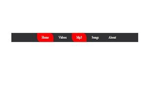 NavBar In HTML - Stylish Navigation bar In HTML-CSS
