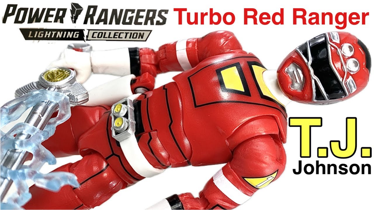 Power Rangers Lightning Collection Turbo Red Ranger - YouTube