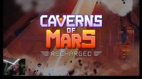 Caverns of Mars Recharged Announcement - Gameplay of Caverns of Mars Atari 800