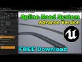 UE5 Spline Road System Advance in Unreal Engine 5 FREE Project Download Spline Road #UE5 #Free #2021