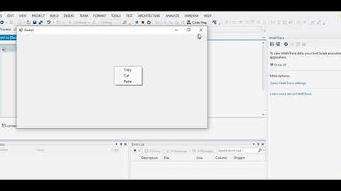 Context Menus, Visual C#