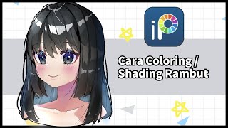 Tutorial Cara Coloring Rambut Anime di Ibis Paint X screenshot 5