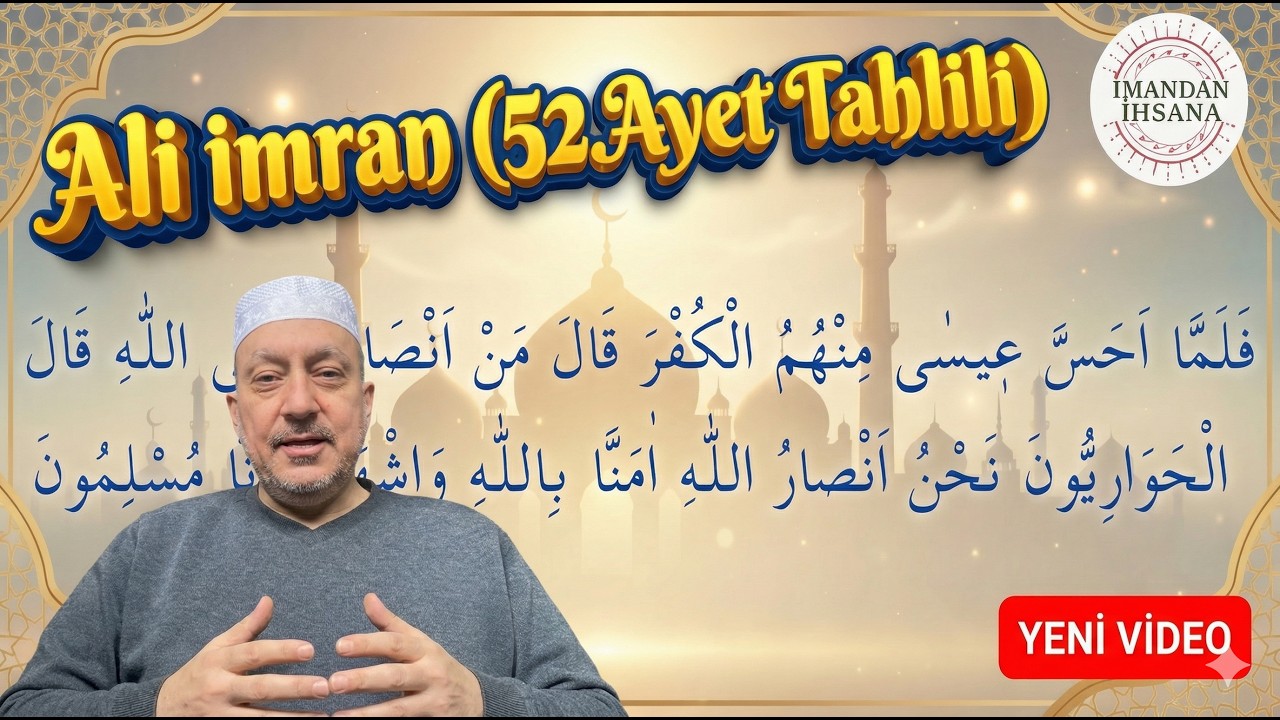 Al-i İmran 52.Ayet Neyi Anlatıyor? | Adım Adım Sarf ve Nahiv Yöntemi