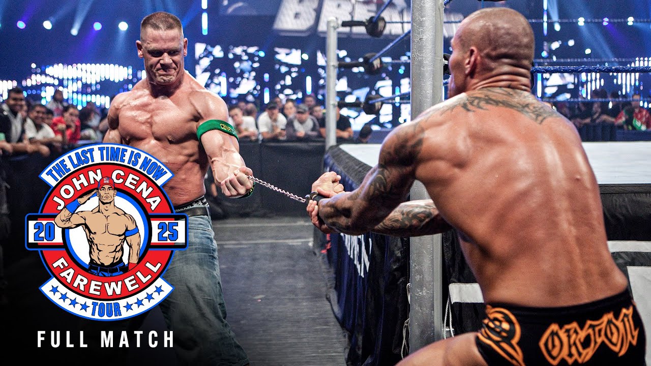 ПОЛНЫЙ МАТЧ: Рэнди Ортон против Джона Сины | Матч за титул WWE «Я сдаюсь»: WWE Breaking Point 2009