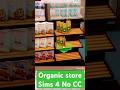 Sims 4 NO CC organic grocery store #sims4 #simsbuild #nocc #sims4build #sims4cc