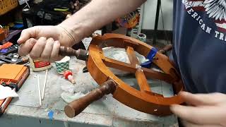 Make Pirate Ship Stage Prop Ship's Wheel