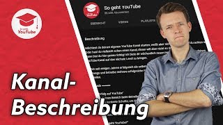 Hilft Die Kanal Beschreibung Beim Ranken?