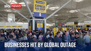 CrowdStrike: How businesses were impacted by the global IT outage