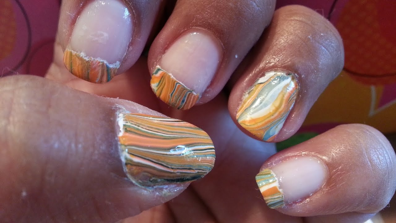 Independence Day Special: Tricolor Inspired Water Marble