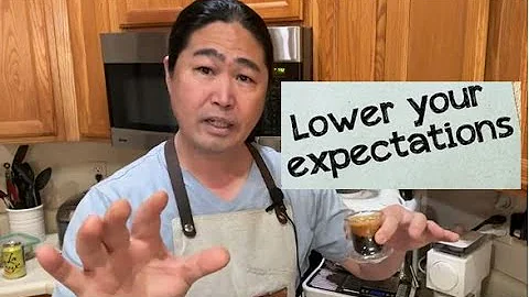 Set Your Expectations When you buy your First Espresso Machine