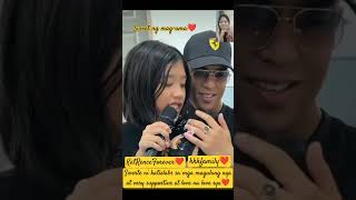 So sweet ng mag-ama #katie #krislawrence #katrinahalili #shorts #ytviral #trendingshorts