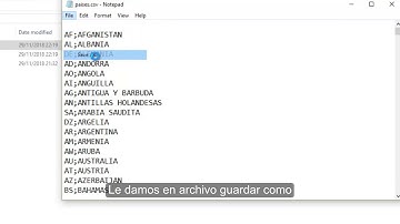 importar datos desde un archivo Excel a MySQl con PhpMyAdmin