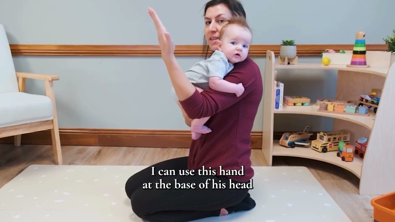 How to Hold  Carry Your Baby to Improve Torticollis  Pediatric PT Tips for Head Rotation