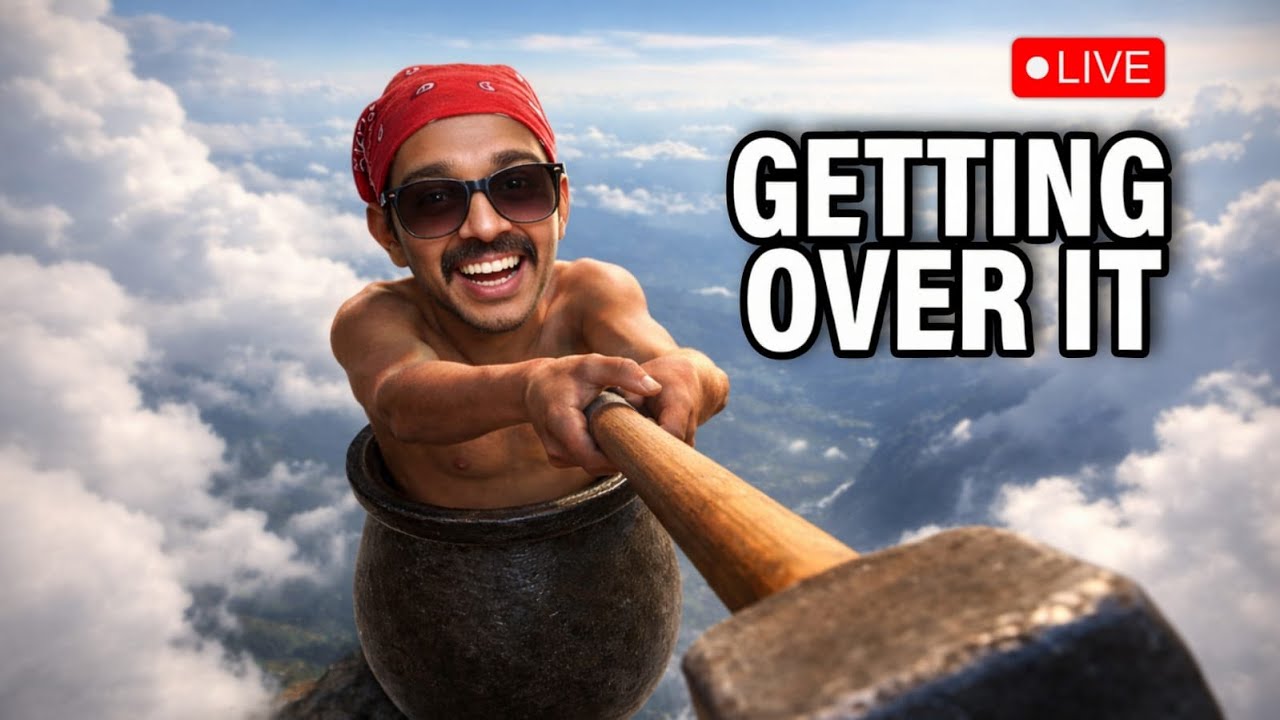 therki takla | getting over it live stream 3