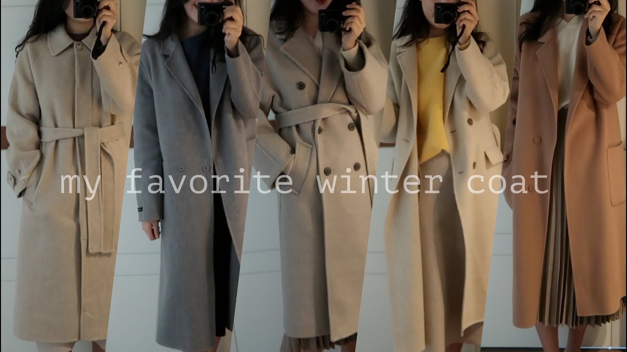 [데일리룩] 겨울 데일리룩 , 요즘 내가 좋아하는 코트들 My favorite winter coat