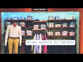 Wide range of shirts from p n rao