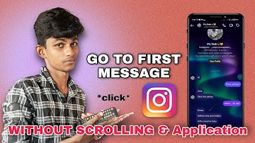How to read old chats on Instagram without scrolling and application 💯😌