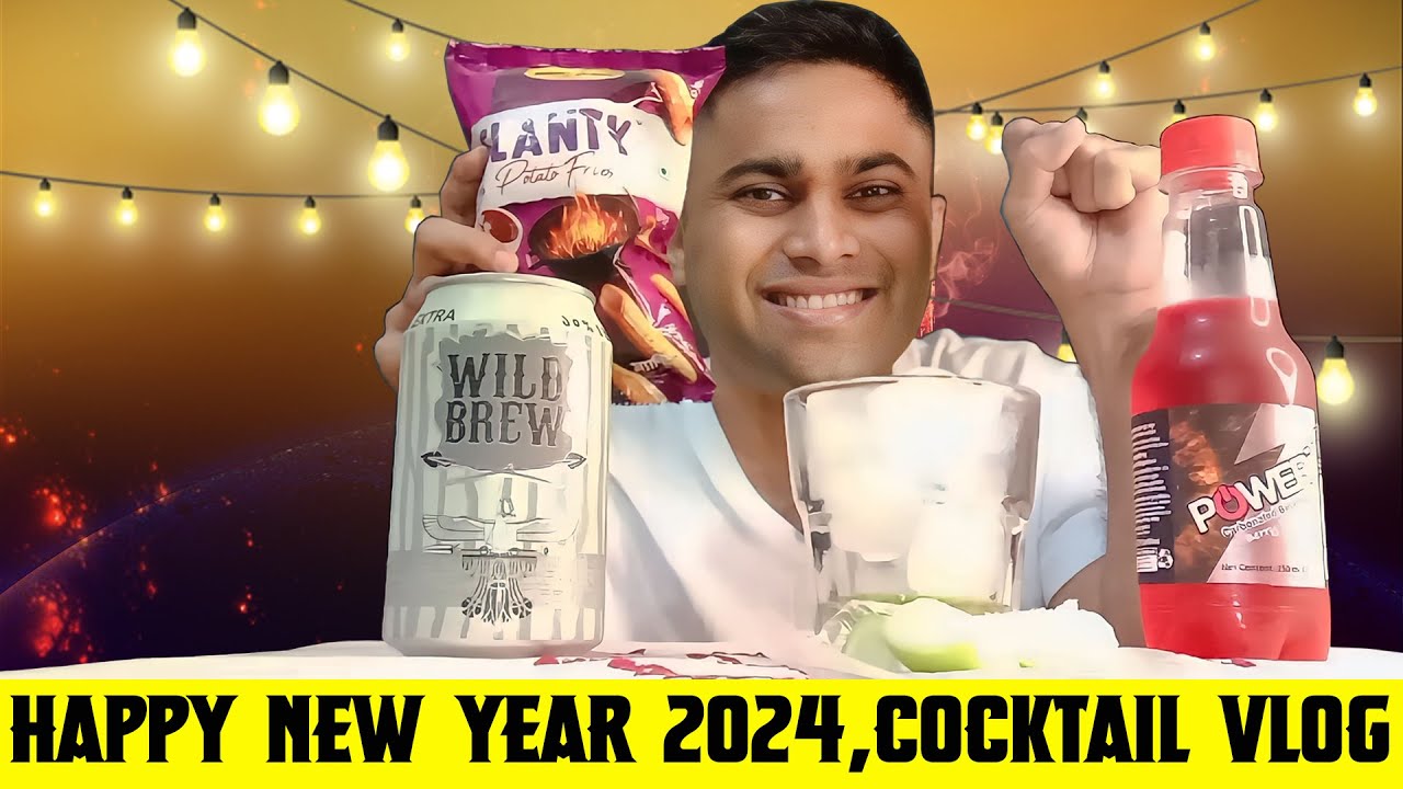 Wild Brew N Power Berry Blast Cocktail Vlog। হালকা মেরেছি ভাই লাল পানি। Slanty Potato Fries 🍷 🤤 👅