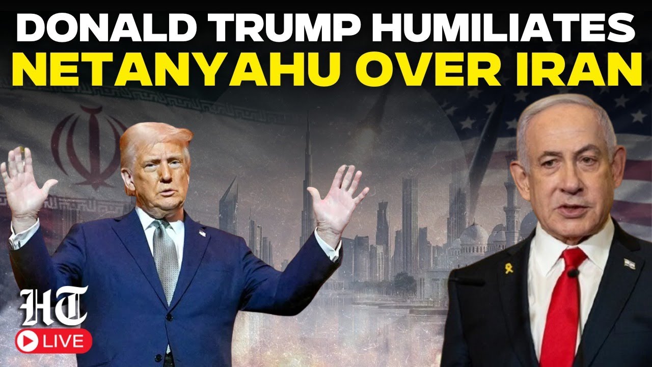 US Iran Conflict News Live | Donald Trump Humiliates Netanyahu Again, US Snubs Israel's Iran Plan