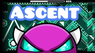 "Ascent" (Medium Demon) By: JustBasic & Fletzer | Geometry Dash 2.11 (60hz)