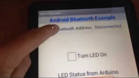Building an Android App to Communicate with the HC-06 Bluetooth Module