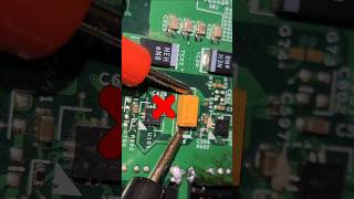 SMD Diode change Easley #shorts #repair #trending #diy #pcb #diode #smd #electrical #diyrepair