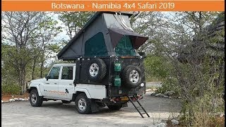 Namibia Botswana offroad Safari 4x4 Selfdrive 2019