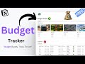 Notion Budget Tracker Template (FREE Download)