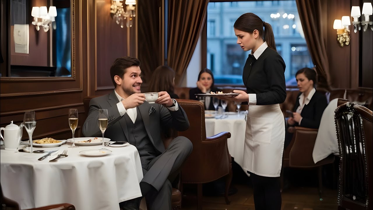 « Je Te Donnes 5000 DOLLARS Si Tu Me Sers En RUSSE », Se Moqua Le MILLIONNAIRE De La SERVEUSE ET....