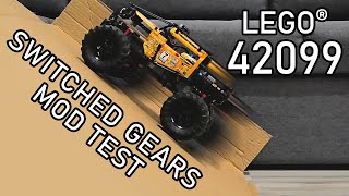 LEGO 42099 Upgrade | LEGO Technic 42099 Power Mod | Swapped Gears | Switched Gears | 42099 Test