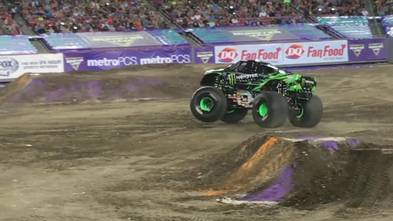 Monster Energy Monster Truck Tampa Jan 2017 YouTube