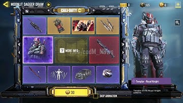 AS VAL MYTHIC DRAW | AS VAL DOUBLE EDGE | CROSS GUARD MYTHIC DROP | TEMPLAR ROYAL KNIGHT CODMobile