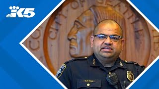 A timeline of former Chief Adrian Diaz's career with the Seattle Police Department