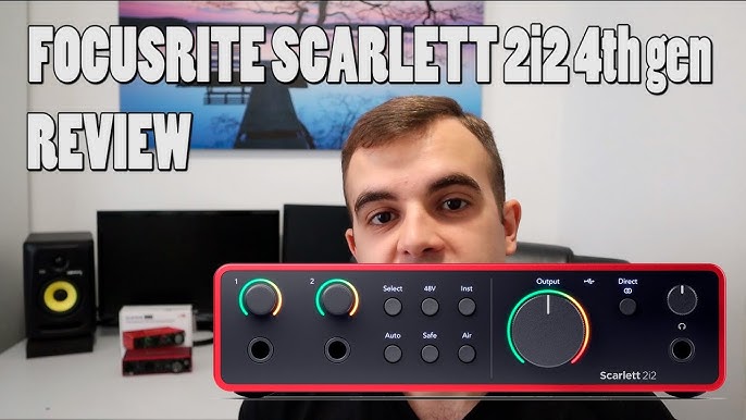 ▷ TARJETA SONIDO externa Focusrite Scarlett ANÁLISIS ✓