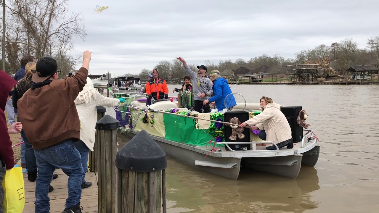 Krewe of Diversion Mardi Gras Boat Parade YouTube