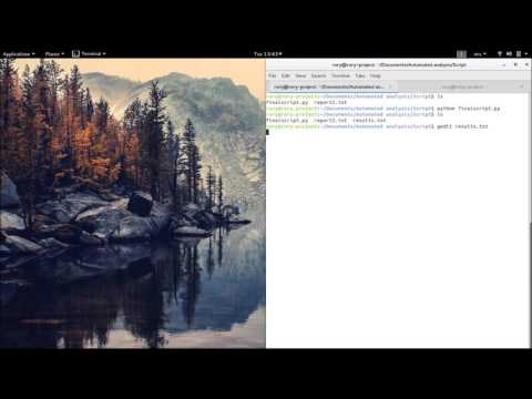 Using Python to search for keywords in Zero Wine output