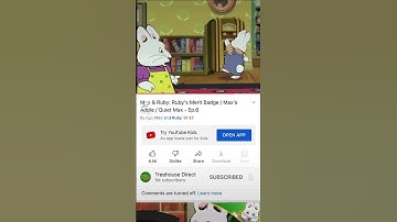 Ruby (gasps) max and ruby theme song on radio TikTok