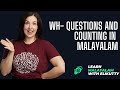 Whquestions and counting malayalam beginner lesson 5