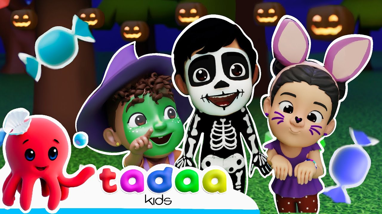 🎃🍬🔢Halloween Fun Costume Party & Candy Counting | Learn Numbers - 1 2 3 4 5 | Story Time 