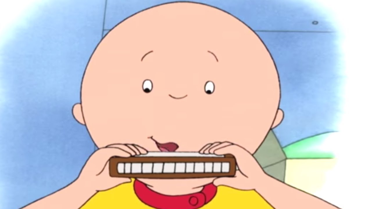 Caillou 202 - The Treasure Chest / A Camping We Will Go / Chopsticks / A Special Dog