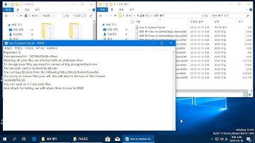 AppCheck Anti-Ransomware : LockCrypt v2.0 Ransomware (.{Original Ext.} id-{Random}.BDKR) Block Video