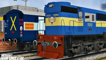 Shunting Bandra Terminus - Jodhpur Suryanagari Exp || Commentary || MSTS Open Rails Journey Part 1