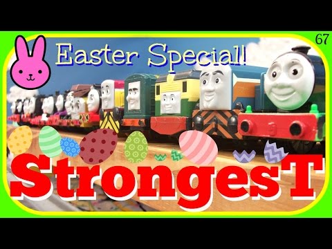 World's Strongest Engine Double Header 67! Easter Special! Thomas and Friends Trackmaster!